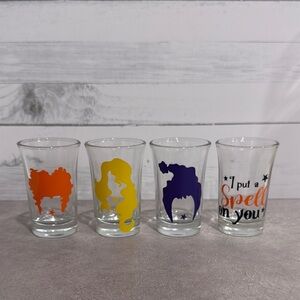 Hocus Pocus Inspired Shot Glass Set